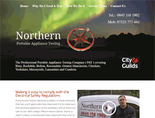 Tablet Screenshot of northernpat.co.uk